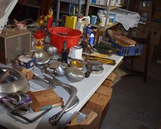 Vintage Car Parts and NC License Plates