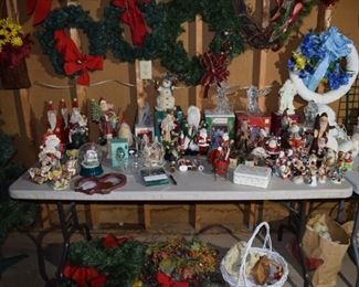 Lots of Great Xmas Decorations, Trees and Wreaths for EVERY Holiday