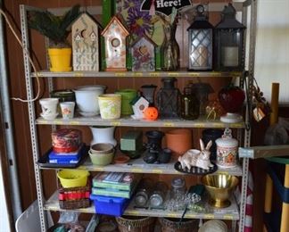 Flower Pots and Bird Houses - Great Time of Year to Be Outside