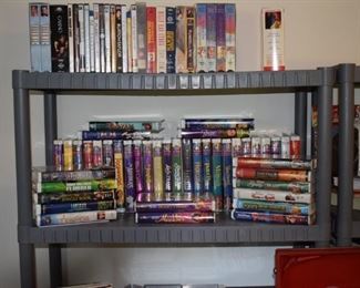 Selection of UNOPENED Disney VHS tapes