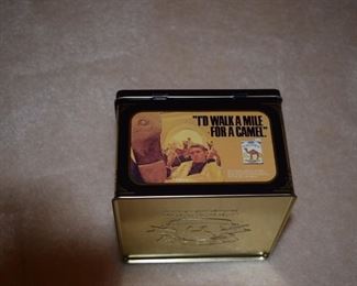 Joe Camel Poker Tin - Cards and Chips