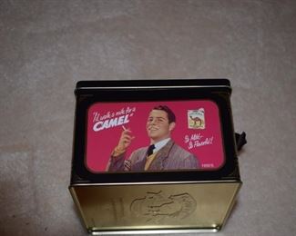 Joe Camel Poker Tin - Cards and Chips