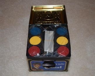 Joe Camel Poker Tin - Cards and Chips