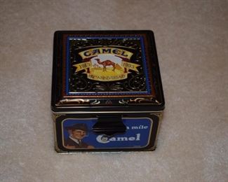 Joe Camel Poker Tin - Cards and Chips