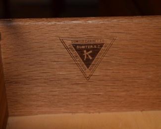 Mid Century Sumter Cabinet Co. Bedroom Set