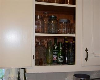 Vintage Ball Canning Jars and Soda Bottles