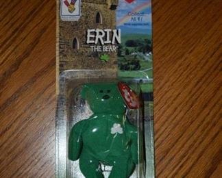 McDonald's Erin Beanie Baby w/ ERRORS