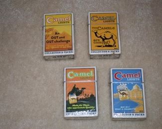 Camel Cigarette Collector Packs