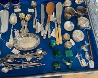 Many sterling pieces