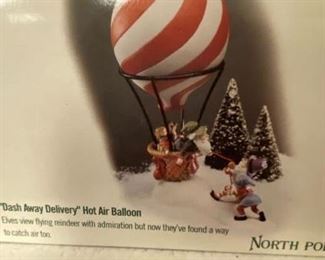 Dept 56 example of a North Pole colorful, whimsical series.