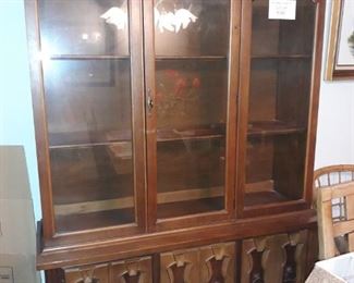 Vintage china cabinet