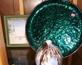 Vintage art and ceramics.