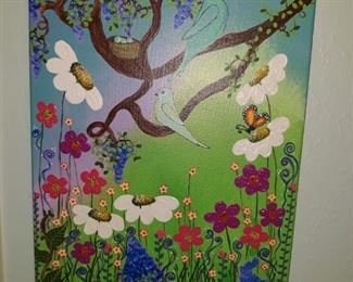 Original oil painting.