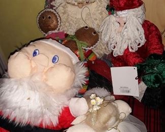 Christmas dolls.