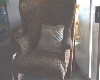 wingback chair