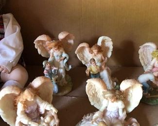 Seraphim Angels to Watch Over Me, boy, birth through age 8, $20 each or set of 9 for $150