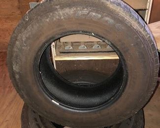 Three brand new tires (will update with size)