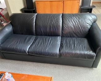 Leather sofa