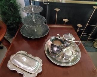 Silver and silver plated items