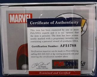 Deadpool 111 SIGNED Certificate