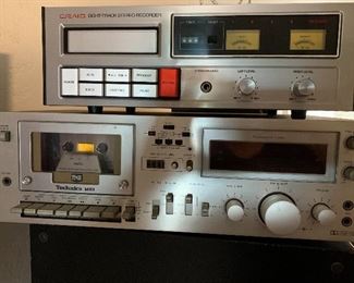 Vintage Techniques tape deck,
Vintage Craig 8 track
