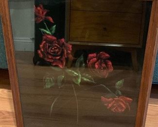 Gothic paint on velvet