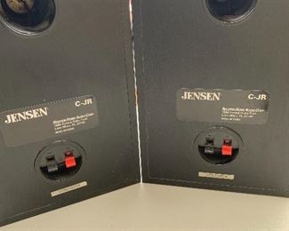 Jensen C-JR bookshelf speakers