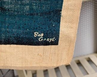 Bob Goryl vintage silkscreen kitchen towel
