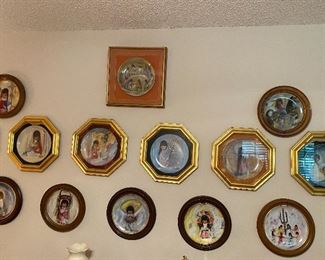 De Grazia collectible plates, Art, needlepoint,