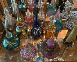 Perfume bottle collection