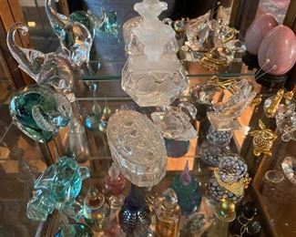 Perfume bottle collection