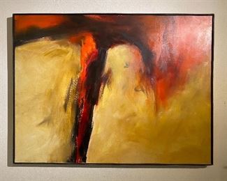 Helen VanBuren oil painting