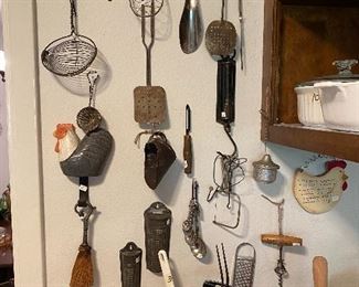 Antique and vintage kitchen tools