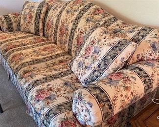 Floral sofa 