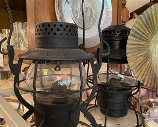 Adlake railroad lanterns