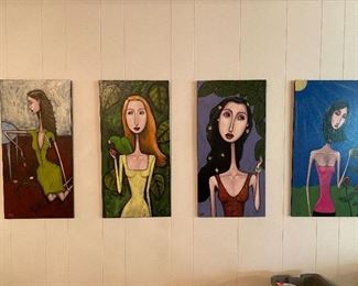 Terry Herb original paintings