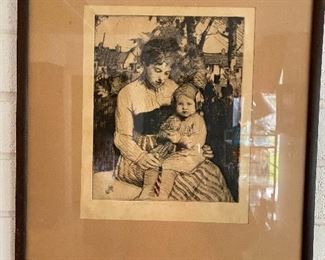 William Hankey etching