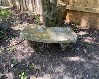 Cement bench