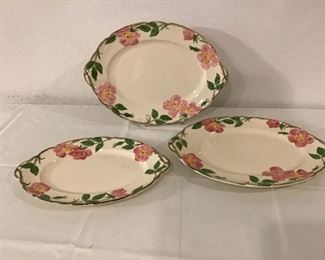 Desert Rose Platters