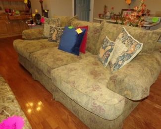 Large Overstuffed Sofa
