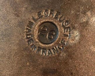 Le Creuset frying pan, Made in France