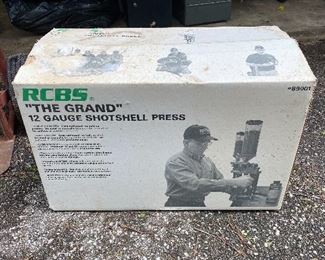 RCBS "The Grand" 12-Gauge Shotshell Press - 2 3/4 & 3 inch only - New in Box