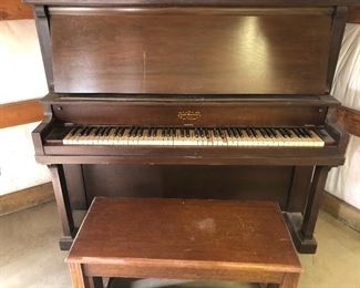 Cable upright piano