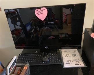 HP Computer with Monitor, Keyboard, Mouse