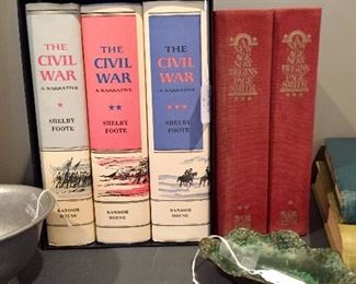 Several books on War Between the States and World War II - we say "waaah" nor "war"