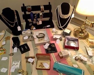 All sorts of costume jewelry