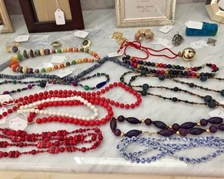 Costume jewelry of all kinds!