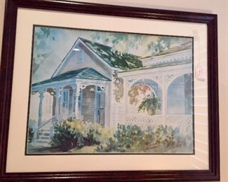 Watercolour prints - local artists