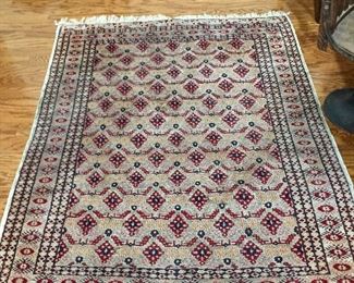 One of many wool rugs...