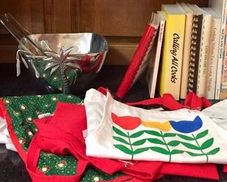 Cookbooks and kitchenware
